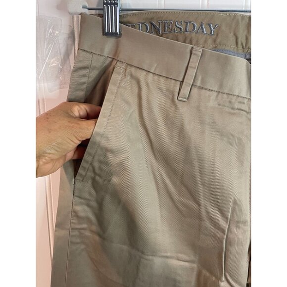 Bonobos Mens Slim Straight Khaki Chinos Pants Size 32x30 Cotton Blend - Picture 5 of 14